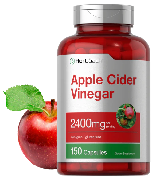 Horbach Apple Cider Vinegar 2400mg per serving | 150 Capsules