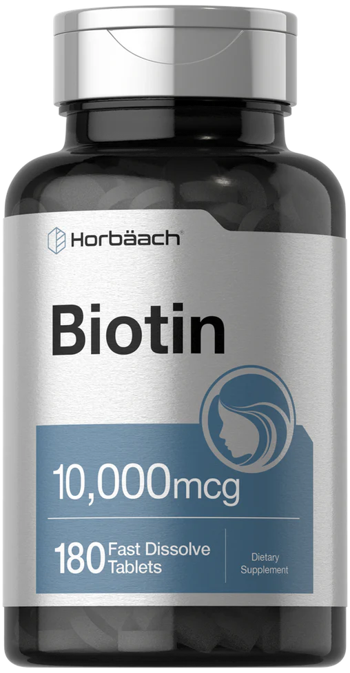 Horbaach Biotin 10000mcg | 180 Tablets